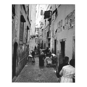 1976 Lisbon Portugal Fish Market Photograph by Don Ware
