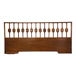 Walnut King Headboard