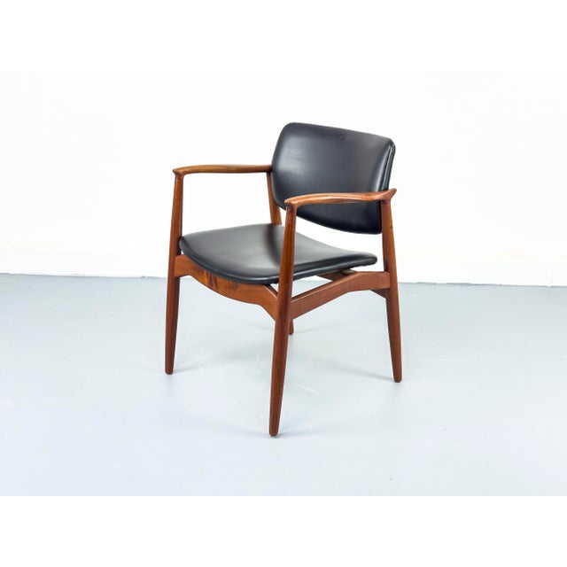Mid-Century Modern Danish Teak Armchair by Erik Buch for Ørum Møbelfabrik, 1960s For Sale - Image 3 of 18