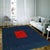 Pasargad DC Navy Blue Sumac Gabbeh Design Rug For Sale - Image 4 of 4