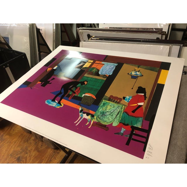 Romare Bearden Mecklenburg Morning: Sunrise for China Lamp, 1993 For Sale - Image 11 of 12