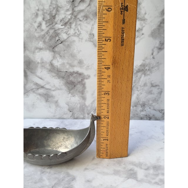 Vintage Just Anderson Viking Ship Salt Cellar For Sale - Image 10 of 10
