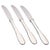 Metal Dinner Knives in Sterling Silver and Stainless Steel by Evald Nielsen, 1930s, Set of 3 For Sale - Image 7 of 7
