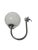 Metal Art Deco Wall Lamp, Poland, 1950s For Sale - Image 7 of 8