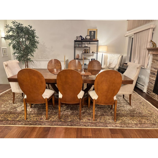 Century Brand Omni Dining Table - Cluster Maple For Sale - Image 16 of 18