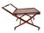 Bring timeless Scandinavian design into your home with this stunning Mid-Century Danish Modern teak folding serving cart,...