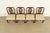 1980s Baker Furniture Georgian Carved Mahogany Dining Chairs, Set of Four For Sale - Image 5 of 13