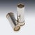 Gold Antique Victorian Salt and Pepper Shotgun Cartridges, 1883, Set of 2 For Sale - Image 8 of 11