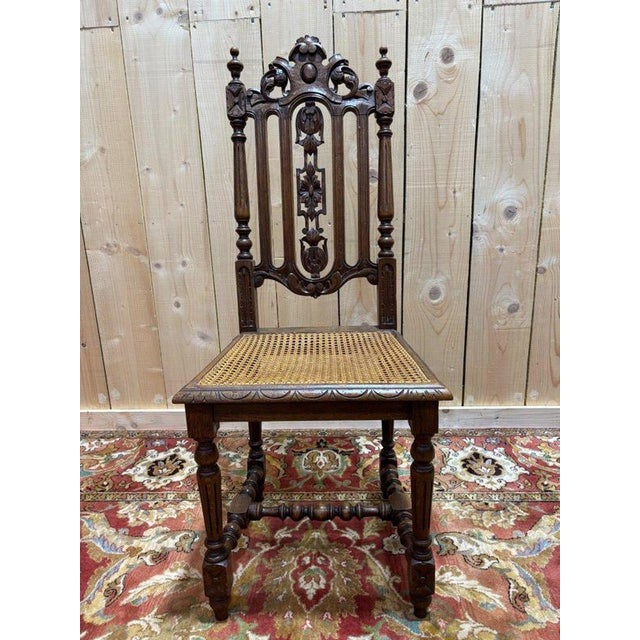 Vintage High Chairs, Set of 6 For Sale - Image 3 of 8