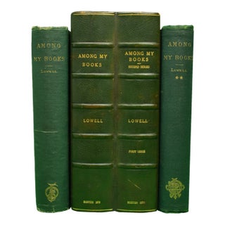 "Among My Books: 1st & 2nd Series" 1870 Lowell, James R. For Sale