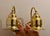 Vintage Swedish Brass Wall Lamps by Dahlquist and Johansson, 1960s, Set of 2 For Sale - Image 6 of 9