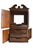 This Heritage Heirloom Collection Georgian style double bodied wardrobe or linen press has been repurposed as a media...