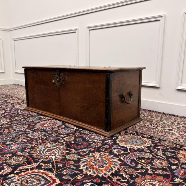 Antique Colonial Blanket Chest For Sale - Image 3 of 11