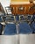 Black Late 20th Century Baker Furniture Historic Charleston Collection “Governor Alston” Dining Chairs (Set of 8) For Sale - Image 8 of 12