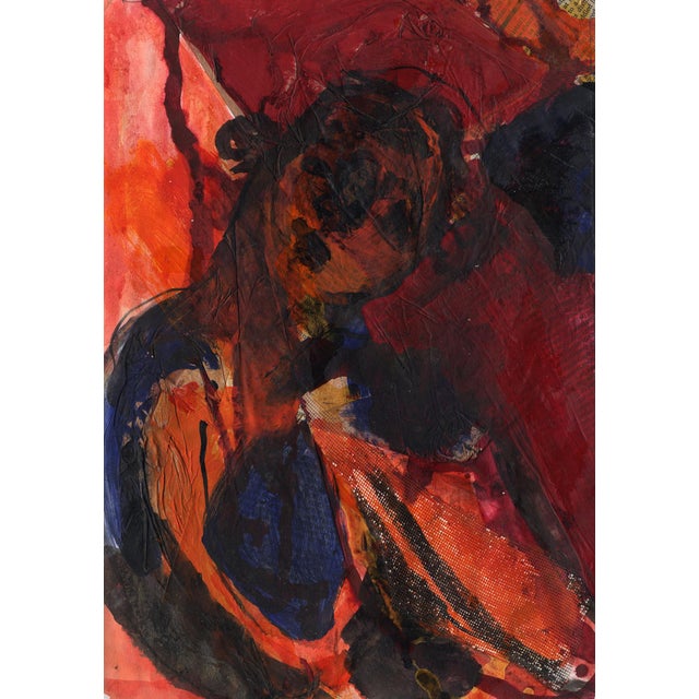 Nan Frankel (1921 – 2000) “Untitled”, 1998 Acrylic on collage on paper Signed and numbered in pencil 302 × 218 mm | 11 7/8...