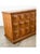 Mid Century Modern Credenza Server Buffet Stanley Oak 9 Drawers Cabinet 1970s For Sale - Image 11 of 11