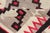 Vintage American Navajo Flat Weave With Geometric Red and Black Design 2'10 X 6 For Sale - Image 10 of 11