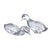 Baccarat Baccarat France Crystal Seated Duck Figurines Pair 5" For Sale - Image 4 of 12