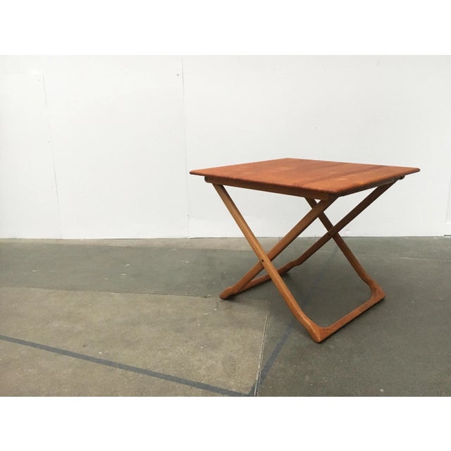 Mid-Century Danish Teak Folding Table from Juul Kristensen For Sale - Image 4 of 18