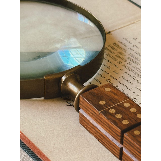 1970s Vintage Magnifying Glass with Dice Handle, 1970s For Sale - Image 5 of 7