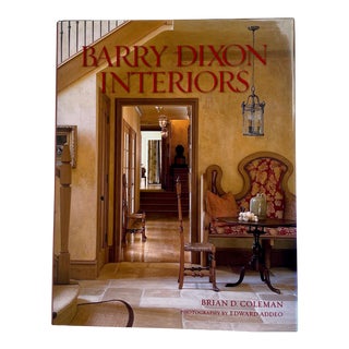 Barry Dixon Interiors Book - For Sale