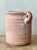 Late 20th Century Vintage Boho Ribbed Studio Pottery Vase For Sale - Image 5 of 6