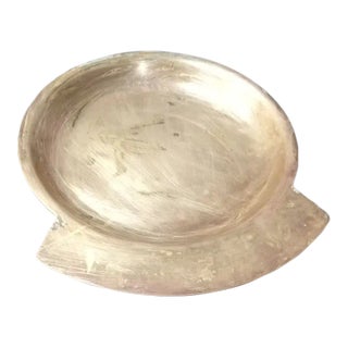 1960s Solid Brass Pocket Change Catchall Made in Taiwan For Sale