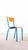 Blue Simple Stacking Dining Chair from Mullca, 1960s For Sale - Image 12 of 13