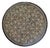 Vintage Marquetry Wood Inlay Round Side Table, Circa 1940 For Sale - Image 9 of 11