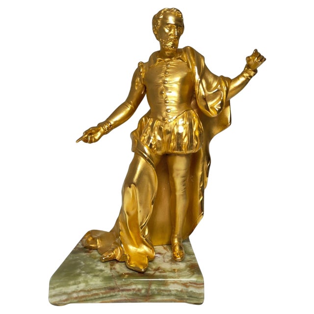 Figure in Gilt Bronze, 19th Century For Sale