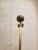 Is beautiful condition bronze finish contemporary midcentury stifle ball lamp slight variations in the patina of the base