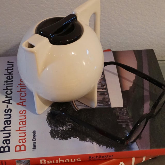 Bauhaus Memphis Style Porcelain Teapot Circa 1960 Chairish