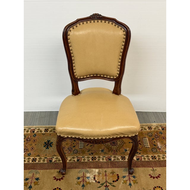 Late 20th Century Louis XV Side Chair For Sale - Image 5 of 11