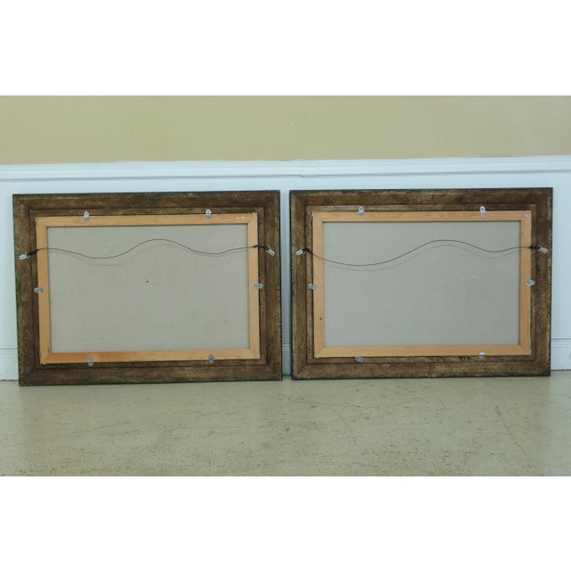 Framed Floral Oil Paintings on Canvas ~ W.Adam - a Pair For Sale - Image 9 of 11