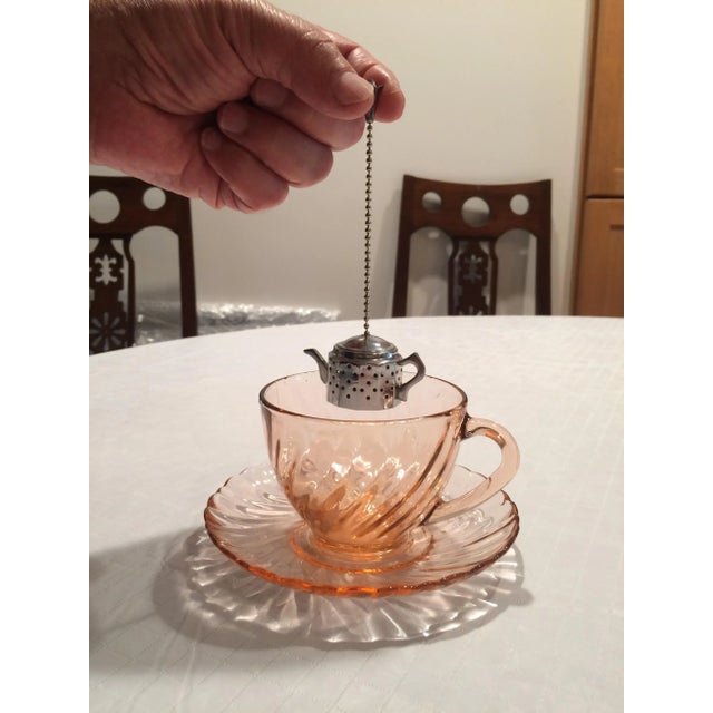 Vintage Alfred E. Knobler & Co Tea Infuser For Sale In Boston - Image 6 of 13