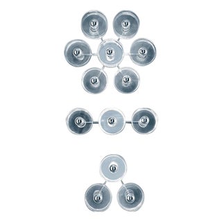 Fiore Wall Lamps by Marta Laudani & Marco Romanelli for Oluce, Set of 3 For Sale