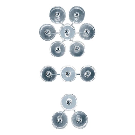 Fiore Wall Lamps by Marta Laudani & Marco Romanelli for Oluce, Set of 3 For Sale