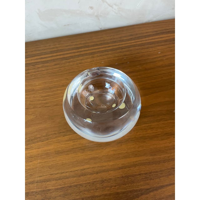 Decorative Ball in Transparent Glass, 1930s For Sale - Image 10 of 18