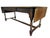 Beuatiful 19th century French Provincial desk/table with drop leaves. The combination of turned legs with stretchers and a...