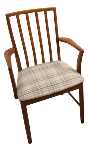 Vintage Armchair in Wood from Nathan