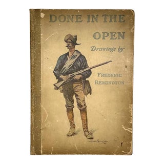 Done in the Open Drawings by Frederick Remington c. 1904 For Sale