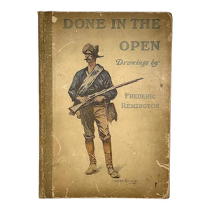 Done in the Open Drawings by Frederick Remington c. 1904