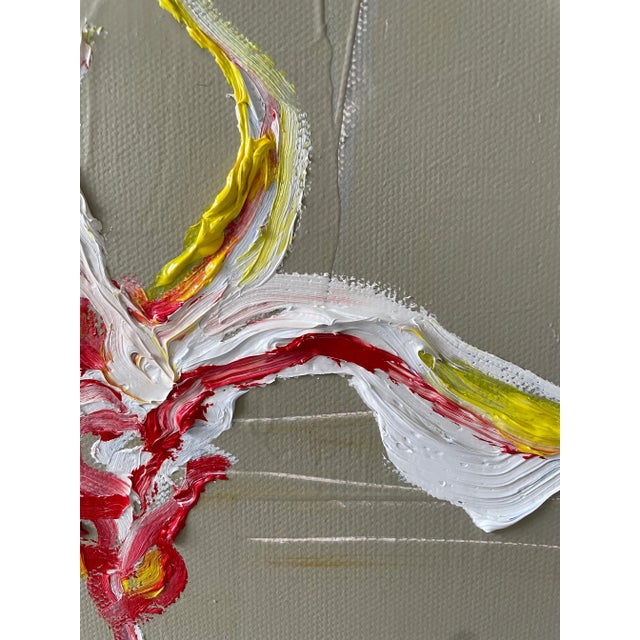 Tan Matthew Izzo Oil Painting on Canvas, Titled One Heart For Sale - Image 8 of 9