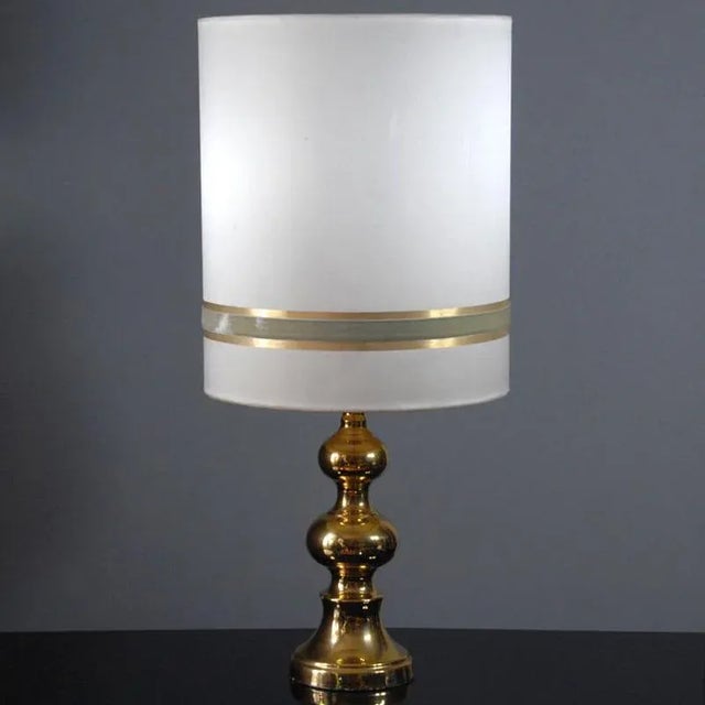 German Porcelain Table Lamp, 1970s For Sale - Image 4 of 6