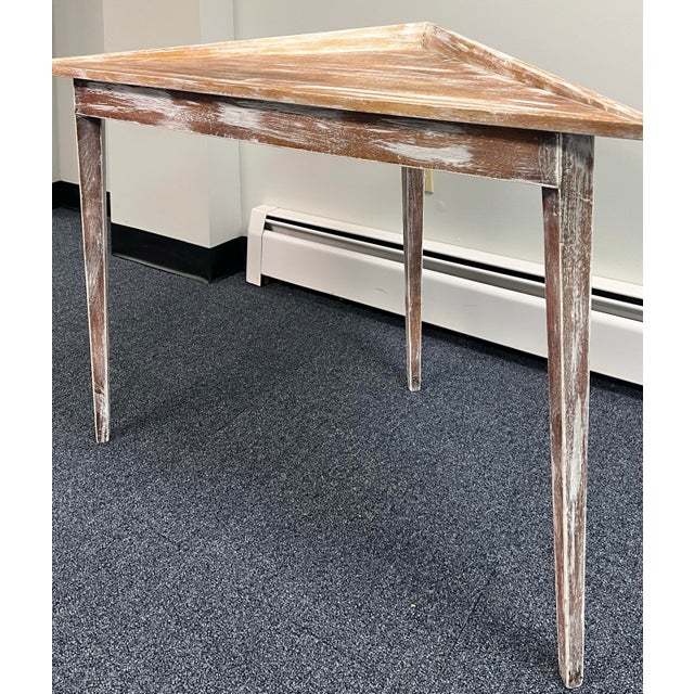 Gustavian (Swedish) Unique Gustavian Corner Table For Sale - Image 3 of 7