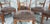 Vintage English Walnut Dining Chairs, Set of 6 For Sale - Image 4 of 8