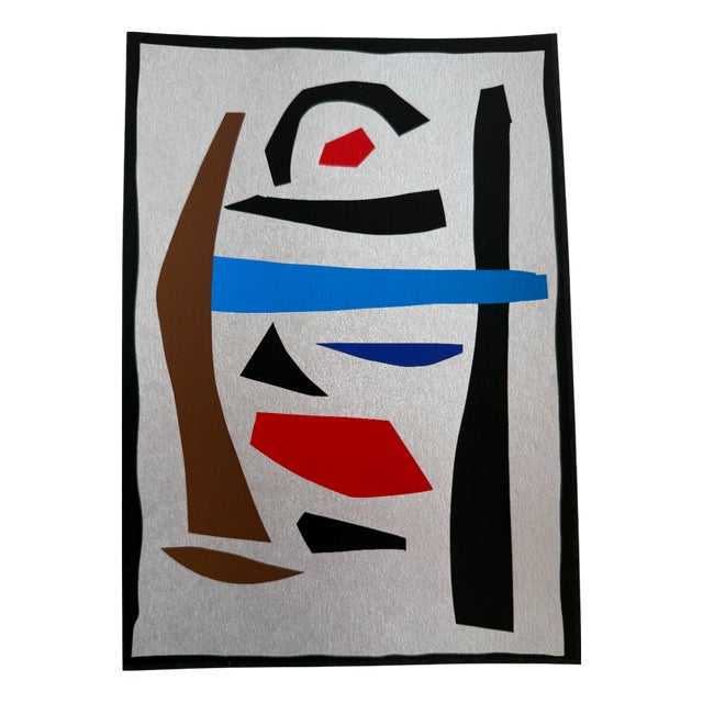 Robert Jacobsen, Abstract Composition, Original Silkscreen Print For Sale