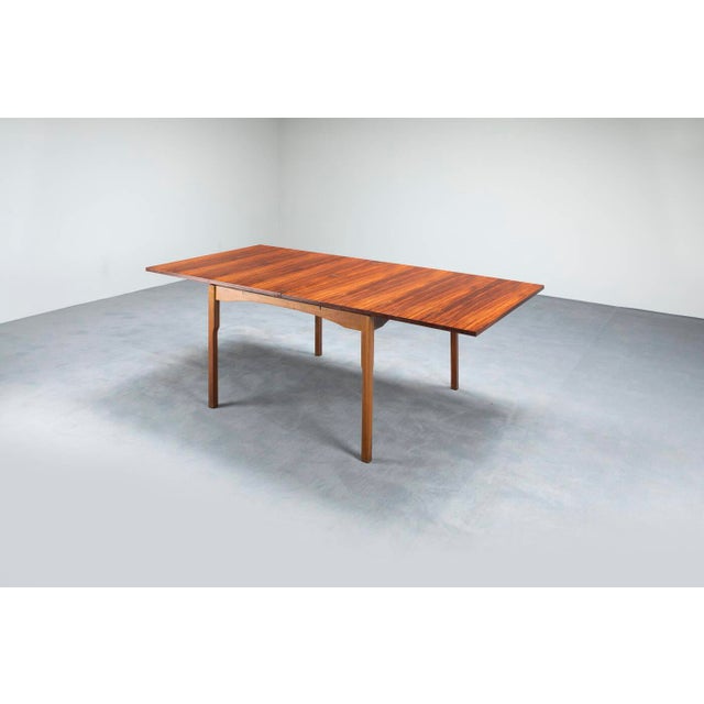 Italian Wooden Opening Table, 1960s, in Good conditions. Designed 1960 to 1969