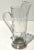 Glass and Sterling Sliver Pitcher English Hallmarks For Sale - Image 4 of 10