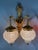 1980s French Louis XVI Gold Bronze Crystal Wall Lamps / Sconces - Pair For Sale - Image 6 of 18